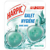 Harpic HARPIC Galet hygiène - Bloc wc - Sans javel - x2