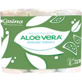 Aloe Drink For Life CASINO Papier toilette - Aloe vera - Douceur velours