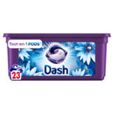 Dash DASH Tout-en-1 Pods Envolée D’air Lessive en Capsules 23 Lavages