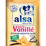 Alsa ALSA Sucre vanillé - Extrait naturel de vanille - x12 - 90g