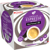 Ethical Coffee Company CASINO Espresso intense - Café - 30 capsules - Intensité 7 - 210g