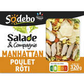Sodeb'O SODEBO Salade et Compagnie manhattan poulet oeuf crudites - 320g