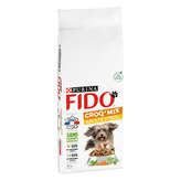 Fido FIDO FIDO CROQ MIX : Poulet, Légumes - 12 KG - Croquettes pour chiens adultes - 12kg