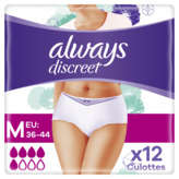 Always ALWAYS Discreet - Underwear - Culotte hygiène - Normal - Taille basse -