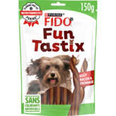 Fido FIDO Fun Tastix - Friandises pour chien - Saveur bacon et fromage - 150g