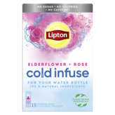 Lipton LIPTON Infuse à froid - Fleur sureau et Rose - 35g