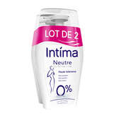 Intima INTIMA Neutre - Gel toilette intime - 2x200ml