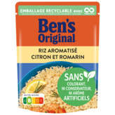 Ben's Original BEN'S ORIGINAL Riz Express au Citron Et Romarin - 250g