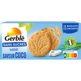 Gerblé GERBLE Biscuit coco - Sans sucres - 132g