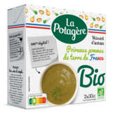 La Potagère LA POTAGERE Velouté d'antan - Poireaux pommes de terre de France - biologique - 2x30cl