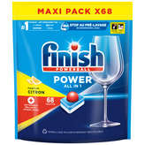 Finish FINISH All in one - Tablette lave vaiselle - Parfum Citron