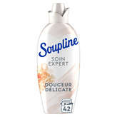 Soupline SOUPLINE Adoucissant concentré - Soin expert délicat - 42 lavages - 1,08l