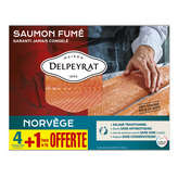 Delpeyrat DELPEYRAT Saumon fumé - Norvège - 4 tranches - 160g