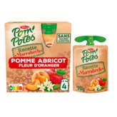 Materne MATERNE Pom'Potes - Compotes - Pomme-Abricot - 4x90g