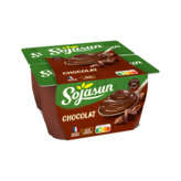 Sojasun SOJASUN Dessert végétal - Spécialité au soja - Chocolat - 4 pots - 4x100g