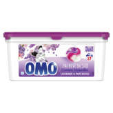 Omo OMO Lessive capsules 3en1 lavande & patchouli - 27 lavages - 572g