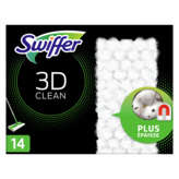Swiffer SWIFFER Balai attrape-poussière - Nettoyage 3D - Recharges lingettes x14