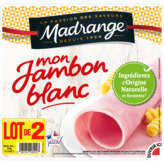 Madrange MADRANGE Mon Jambon Blanc - Jambon - 2x160g