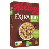 Kellogg's KELLOGG'S Extra Bio - Céréales Chocolat Noir - Biologique - 375g