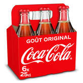 Coca Cola COCA-COLA Soda cola - 6x25cl