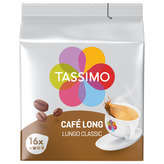 Tassimo TASSIMO Lungo Classic - 16 Dosettes Rigides  - Café - Dosettes Rigides