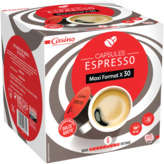 Ethical Coffee Company CASINO Espresso - Café - 30 capsules - Intensité 6 - 195g