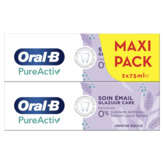 Oral B ORAL-B Pure Activ - Dentifrice - Soin émail - Glazuur care - Menthe douce - 2x75ml