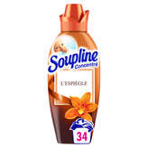 Soupline SOUPLINE Parfum suprême - Parfum de linge avec adoucisant - 34 lavages - Orchidée - 800ml