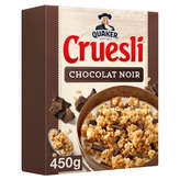 Quaker QUAKER Cruesli - Céréales au chocolat noir - 450g