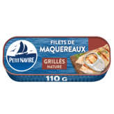 Petit Navire PETIT NAVIRE Filets de maquereaux grillés - sans aromùes ajoutés - 110g