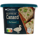 Canard CASINO Rillettes de canard - 220g
