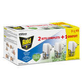 Raid RAID Essential - 3 kits complets de Diffuseurs liquides contre moustiques