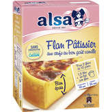 Alsa ALSA Préparation pour flan pâtissier à la vanille - 740g