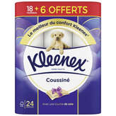 Kleenex KLEENEX Papier toilette - Coussiné - Avec une touche de soie