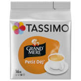 Tassimo TASSIMO Grand Mère - Petit Dej' - 16 Dosettes Rigides  - Café - Dosettes Rigides