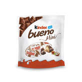 Kinder KINDER Bueno - Barres chocolatées au lait et noisettes - Gouter enfant - 108g