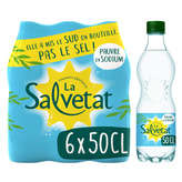 Salvetat SALVETAT Eau minérale naturelle du Haut-Languedoc - Finement pétillante - 6x50cl