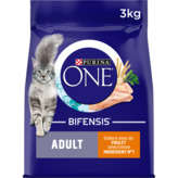 Purina One PURINA ONE Bifensis - Croquettes pour chat - Poulet et céréales complètes - 3kg