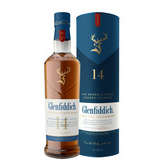 Glenfiddich GLENFIDDICH Coffret BOURBON BARREL 14 ans - Single malt Scotch Whisky - 2 verres offerts - 43° - 70cl