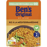 Ben's Original BEN'S ORIGINAL Riz Express Cuisiné À La Méditerranéenne - 250g