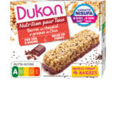 Régime Dukan REGIME DUKAN Barres au chocolat et graines de Chia - 111g
