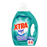 X•TRA XTRA Total - Lessive liquide - 44 lavages - Fraicheur plus - 2,2l