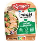 Le Gaulois LE GAULOIS Emincés de poulet rôti - 2x60g