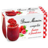 Bonne Maman BONNE MAMAN Compotée - Fraises et Framboises - 2 pots - 2x130g