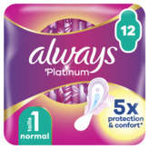 Always ALWAYS Platinium - Serviettes hygiéniques - Normal Plus