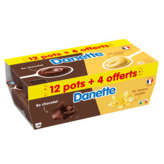 Danone DANETTE Crème dessert - Vanille Chocolat - 16 pots - x16
