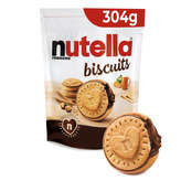 Nutella NUTELLA Biscuit - Fourré à la pâte à tartiner chocolat noisette - 304g