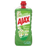 Ajax AJAX Nettoyant ménager Sol et Multi Surfaces - Muguet - 1,25l