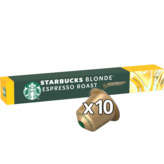Starbucks STARBUCKS Espresso Roast - Blonde - 10 Capsules Aluminium - Intensité 6 - Café - Capsules Aluminium