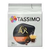 Tassimo TASSIMO L'Or - Espresso - Delizioso - 16 Dosettes Rigides - Intensité 5 - Café - Dosettes Rigides